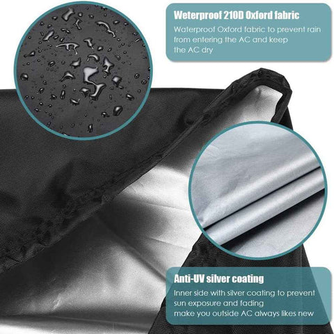Waterproof Outdoor Prep Movable Dining Cart Pizza Oven Patio Grill Table Cover 104*61*81Cm Smile Home 140*61*81Cm