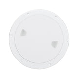 4" 6" 8" White Round Abs Marine Boat Inspection Hatch With Detachable Cover Non Slip Deck Access Panel For Yacht And Watercraft 4 Inch 8"
