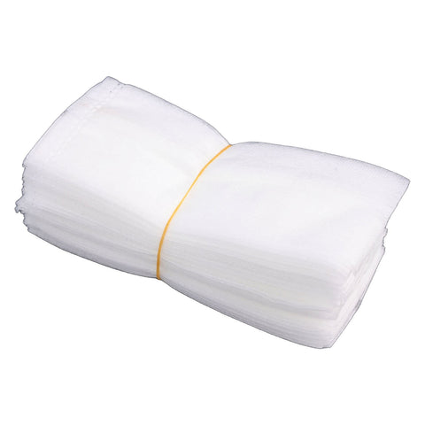 100Pcs White Non-Woven Fabric Plant Grow Bags For Seedlings Flowers Vegetables - Biodegradable Nursery Pots In 6 Sizes From 10X12Cm To 24X27Cm - Breathable Garden Planting Containers 12X15Cm Folding