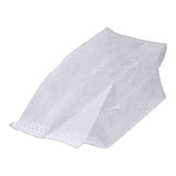 100Pcs White Non-Woven Fabric Plant Grow Bags For Seedlings Flowers Vegetables - Biodegradable Nursery Pots In 6 Sizes From 10X12Cm To 24X27Cm - Breathable Garden Planting Containers 12X15Cm Folding