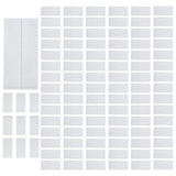 100Pcs White Non-Woven Fabric Plant Grow Bags For Seedlings Flowers Vegetables - Biodegradable Nursery Pots In 6 Sizes From 10X12Cm To 24X27Cm - Breathable Garden Planting Containers 12X15Cm Folding