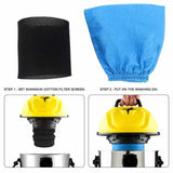 Karcher Mv1 Wd1 Wd2 Wd3 Nt Vacuum Cleaner Replacement Textile Filter Bags 4 Pack White Dust Bags For Karcher Series Vacuum Cleaners B
