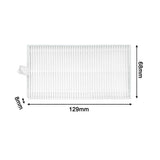 Ecovacs Y1 Pro Robot Vacuum Cleaner Replacement Parts Kit With 4 Filters 5 Mop Cloths 8 Side Brushes For Yeedi Y1 Pro Accessories A B