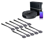 Sweeper Side Brush Replacement Pack, Durable ABS Construction, Simple To Clean Replace