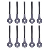 Sweeper Side Brush Replacement Pack, Durable ABS Construction, Simple To Clean Replace