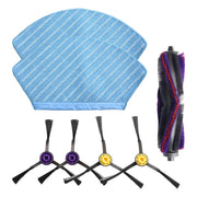 Main Side Brush Mop Cloth Replacement For Fakir Robert R-S 770 Robot Vacuum Cleaner Spare Parts Cleaning Tool Sweeper Tool As Shown