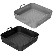 Easily Washable Silicone Liner Designed Specifically for Cosori Air Fryers gray
