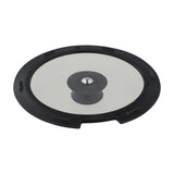 Sleek Black White Silicone Lids Available in Size Range of 18cm to 26cm B 20CM A 20CM
