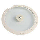 Sleek Black White Silicone Lids Available in Size Range of 18cm to 26cm B 20CM B 26CM