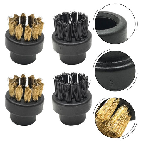 4 Piece Accessory Kit For Dupray Steam Cleaner Includes Brushes And Wire Tools As Shown