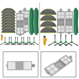 Replacement Parts Accessories Kit For Roomba 205 Roller Brush Filters Mop Pads B