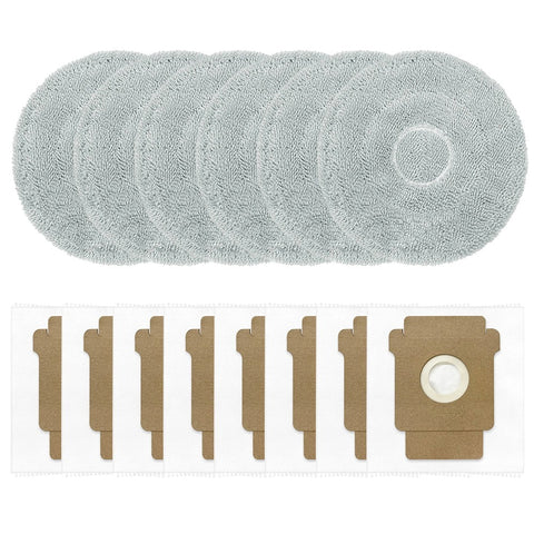 Home Cleaning Made Easy with For Roomba Plus 405 505 Dust Bags Mop Pads
