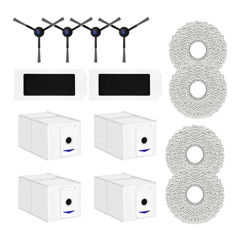 14pcs For Deebot T30 Pro For Omni Vacuum Cleaner Kit Dust Bag Filter