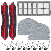 Main Side Brush Filter Mop Cloth Kit For Roborock Q10 S5/Q10 S5+/Q10 VF/Q10 VF+/Q10V/Q10V+ Vacuum Cleaner Tools Spare Parts B
