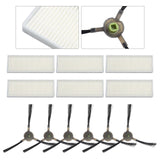 Upgrade Your Cleaning Experience with Replacement Filters and Side Brushes for EICOBOT R20 Robot Vacuum Cleaner