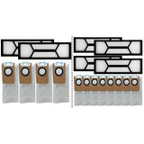 6/12pcs Filter Dust Bag Kit For Eufy S1 Pro Vacuum Cleaner Spare Parts Household Supplies Cleaning Tools Sweeper Accessories B