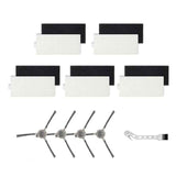 5pcs Filters With 4pcs Side Brush For Lefant M1/M2 Pro Robot Vacuum Cleaner Cleaning Brush Replacement Cleaning Tools Parts