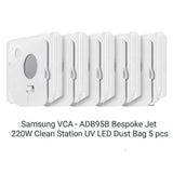 For SamSung For BESPOKE Jet VCA-ADB95B 220W Clean Station Dust Bag 5pcs Cleaning Robot Accessories Rotating Mop
