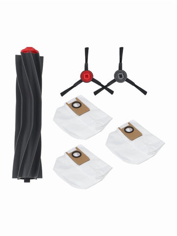 1 Set Main Roller Side Brush Dust Bags Kit Improving Air Quality For Eufy 3-in-1 E20 Robot Vacuum Cleaner Part Accessories