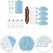 Side Brush Filter Mop Rag For Tefal Explorer X-plorer 20 40 Series Robot Vacuum Cleaner Replacement Robot Sweeper Spare Part A
