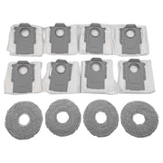 Mop Cloth Dust Bags For QV 35A / QR 798 / QR 598 Robot Vacuums Part Accessory Home Appliance Parts Household Merchandises