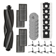 For MOVA P10 Pro For Ultra Robot Vacuum Cleaner Spare Parts Main Side Brush Hepa Filter Mop Cloth Dust Bag Accessories B
