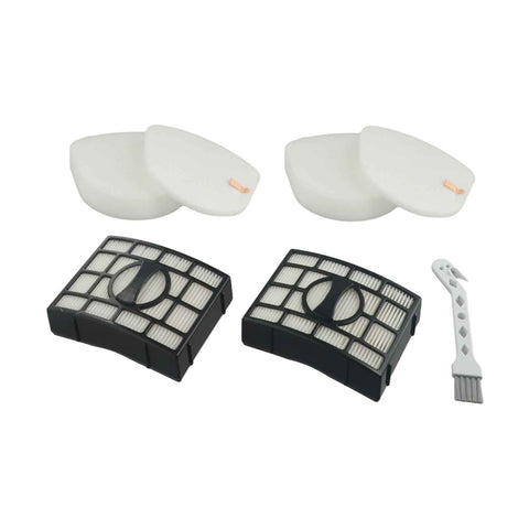Replacement Filter Set for Shark Upright Vacuums Featuring Compatibility with Various Models Including CU530 and UV725