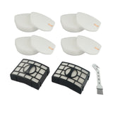 Replacement Filter Set for Shark Upright Vacuums Featuring Compatibility with Various Models Including CU530 and UV725