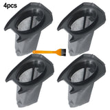 Luolandi 2/4pcs Filters For Dirt Devil Vibe 3 In 1 Bagless Stick Vacuum Cleaner 440003993 Home Cleaning Replacement Accessories