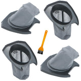Luolandi 2/4pcs Filters For Dirt Devil Vibe 3 In 1 Bagless Stick Vacuum Cleaner 440003993 Home Cleaning Replacement Accessories