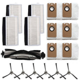 Replacement for iHome for Nova S1 Pro iHRVS1PRO-3BLK Main Brush Side Brush Kit