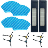 Main Brush Filters Side Brush Mop Cloth Kit For Fakir Robert R-S 770 Replacement Home Appliance Robot Sweeper Spare Part
