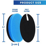 Filter Kit For Bissell 2998 2999 2849 3000 3057 2849 28524 1625641 Vacuum Cleaner Part Replacement Robot Sweeper Spare Accessor