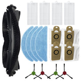 Main Side Brush Filter Mop Cloth Dust Bag Kit for Lydsto R5/R5D Accessory Set