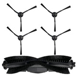 For Laresar Evol 3 Robot Vacuum Cleaner Spare Parts Roller Brush Side Brushes Accessories Household Sweeper Cleaning Brush Set