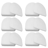 Simplified Maintenance with Replacement Filters for Shark AZ4000 Vacuums 6 Pcs