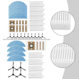 For ILIFE A12 Pro Self Emptying Robot Vacuum Cleaner Filter Mop Cloth Dust Bag Side Brush Kit Household Cleaning Accessories B
