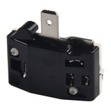 1 Set Refrigerator Ptc Starter Relay Replacement Compressor Overload Protector For Mini Fridges Coolers Easy To Install 2pin-12ohm+1/3HP