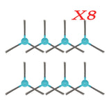 8pcs/set Washable Side Brush for Conga 1290 1390 Robot Vacuum Cleaners Sweeper Replacements Part Household