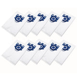 10 Pack Vacuum Cleaner Bags for Miele Classic C1 C2 C3 S227 S240, S5, S8 Blue dust bag
