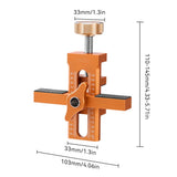 For Woodworking Cabinet Door Installation Mounting Jig Quick Positioning Panel Rebounding Device Drilling Hand Tool In Stock As Shown