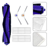Vacuum Cleaner Attachment Kits Sweeper Filter Element Side Brush Roller Brush for NARWAL J3 Vacuum Part Easy to Use