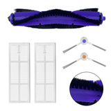 Vacuum Cleaner Attachment Kits Sweeper Filter Element Side Brush Roller Brush for NARWAL J3 Vacuum Part Easy to Use