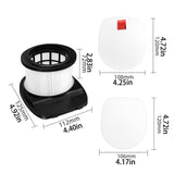 HEPA Filters For IZ162H IZ362H IZ363HT IZ440H IZ462H IZ483H Upright Vacuum Cleaner Spare Parts Filters Sweeper Part