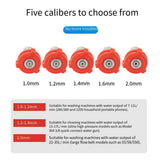 Car Washing Machine 1/4 Nozzle High Pressure Nozzle Fan-Shaped Quick Fittings 1.2 mm