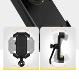 Adjustable Motorcycle Phone Holder With Silicone Protection For Secure Locking Pink