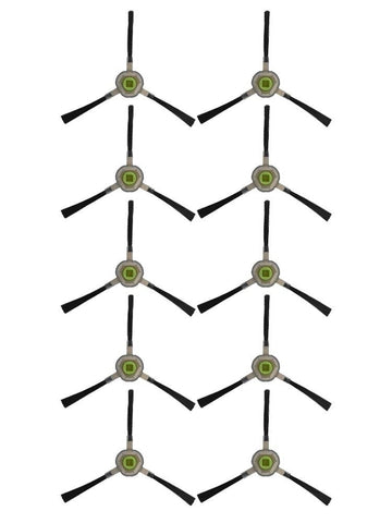 10Pcs Vacuum Cleaner Side Brush Replacement For Lefant M310 M310G Robot Vacuum Cleaner Parts Sweeper Accessories As Shown