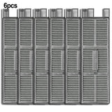 2/6 Pcs Robot Vacuum Cleaner Spare Part Filter For Mova G30/G30 Ultra/G30 Pro/G20 Master Replacement Robot Sweeper Spare Part 6 PACK