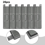 2/6 Pcs Robot Vacuum Cleaner Spare Part Filter For Mova G30/G30 Ultra/G30 Pro/G20 Master Replacement Robot Sweeper Spare Part 6 PACK