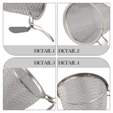 Specifications Filter Basket Fine Wire Mesh Non Porous Stainless Steel S